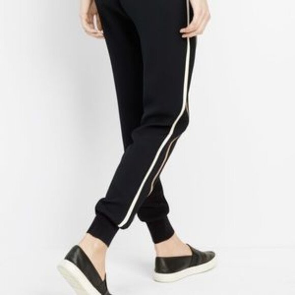 VINCE • Black Double Stripe Jogger Size XS NEW! - Picture 2 of 8